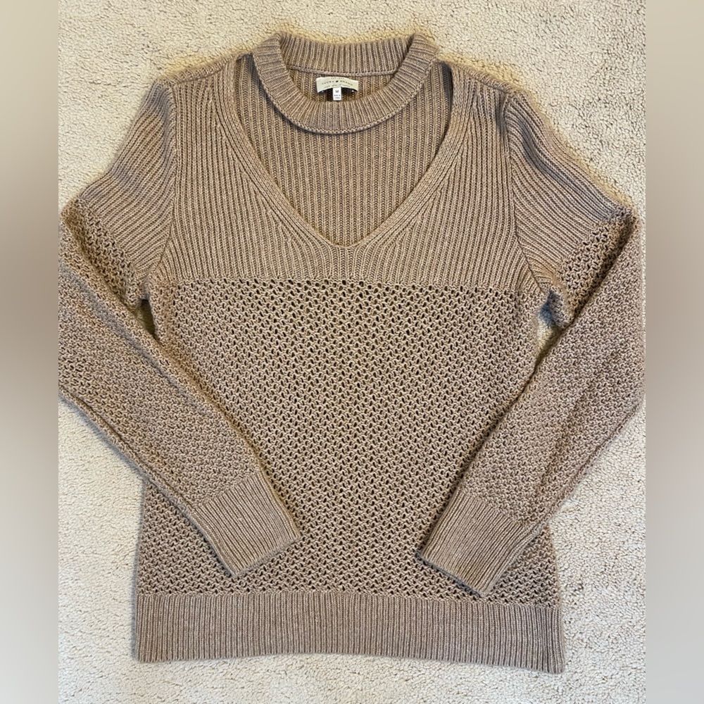 Lucky Brand choker sweater